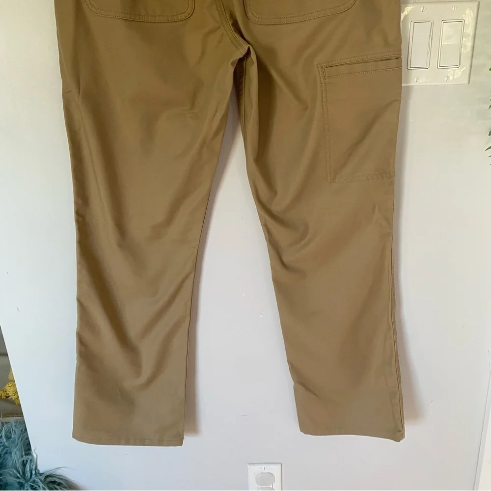Carhartt Women's Tan Straight Leg Pants Size 12 Short - Picture 6 of 9